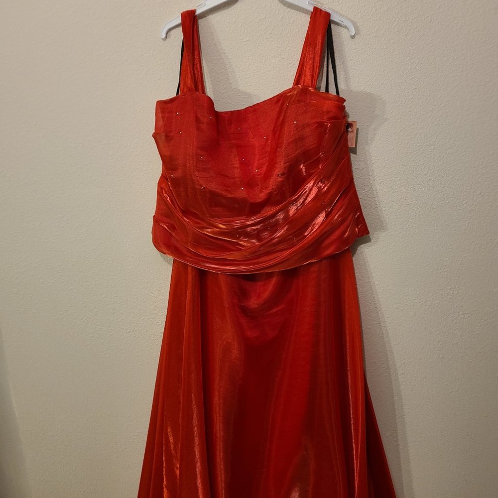 aspeed 2 peice red prom/formal dress